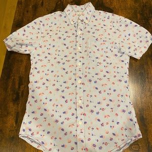 Bonobos Riviera Short Sleeve Shirt XS Short